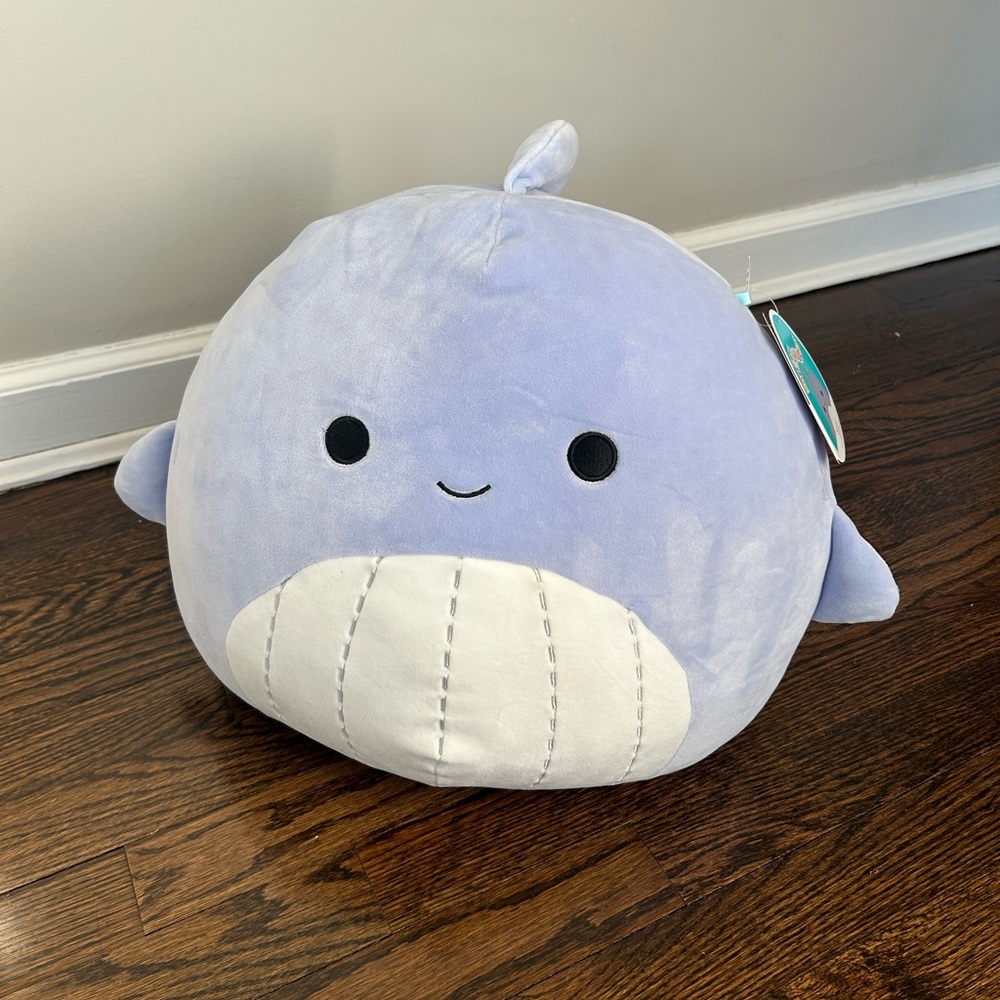 14" Samir the Whale Squishmallows - SOLD